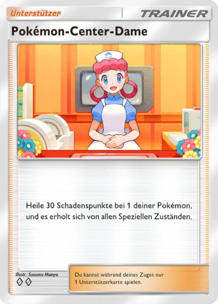Pokémon-Center-Dame-070-072-A2b-Glänzendes-Festival-Pokémon-TCG-Sammelkartenspiel-Pocket-Karte-Deutsch