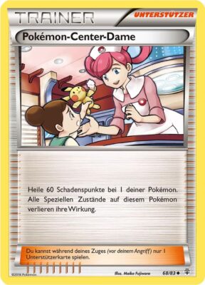 Pokémon-Center-Dame-68-83-Generationen-Pokémon-Karte-Deutsch
