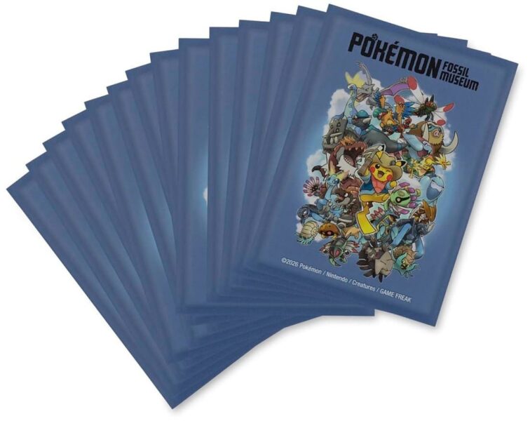 Pokémon-Center-Fossil-Museum-TCG-Merchandise-Card-Sleeves-Kartenhüllen-2026-1