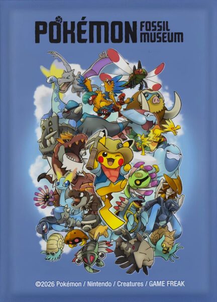 Pokémon-Center-Fossil-Museum-TCG-Merchandise-Card-Sleeves-Kartenhüllen-2026