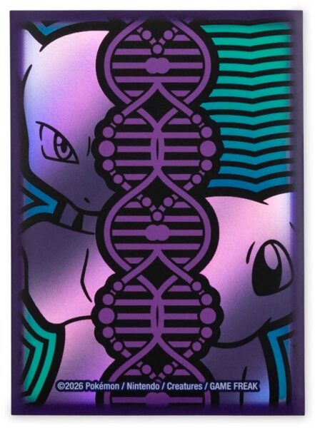 Pokémon-Center-TCG-Merchandise-Card-Sleeves-Kartenhüllen-Mew-Mewtwo-Mewtu-DNA-2026