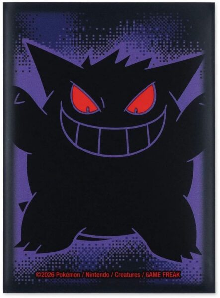 Pokémon-Center-TCG-Merchandise-Gengar-Haunting-Aura-Card-Sleeves-Oktober-2026
