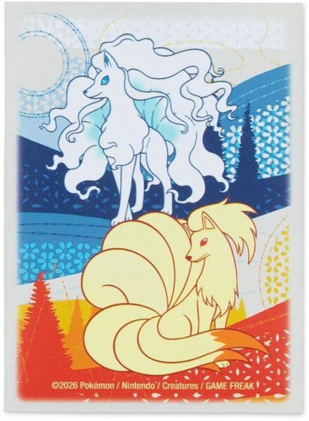 Pokémon-Center-TCG-Merchandise-Ninetales-Sunny-Seasons-Card-Sleeves-Oktober-2026