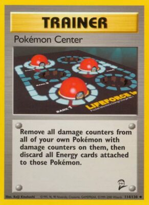 Pokémon-Center_114-130_Base-Set-2_Pokémon-Karte_Englisch