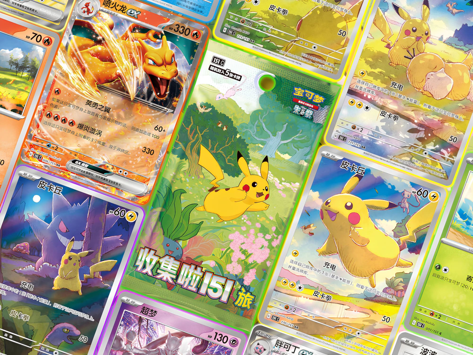 Pokémon-Collect-151-Kartenliste-Galerie-China-TCG-Sammelkartenspiel-China-2025-Journey-Hope-Surprise