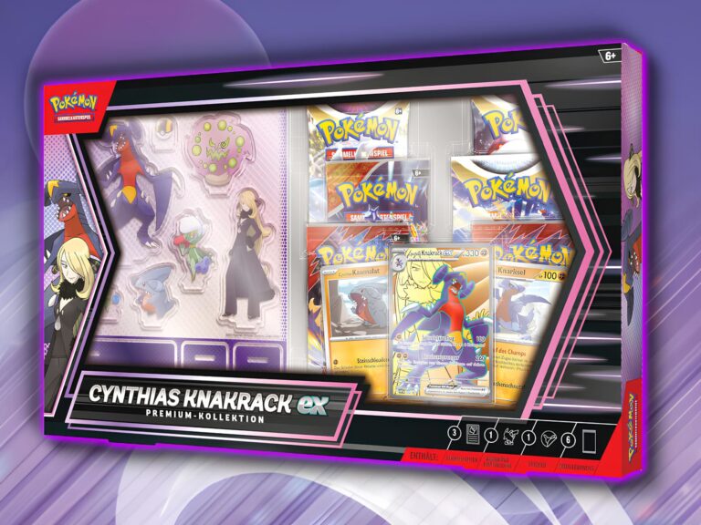 Pokémon-Cynthias-Knakrack-ex-Premium-Kollektion-Collection-Box-TCG-Sammelkartenspiel-2025