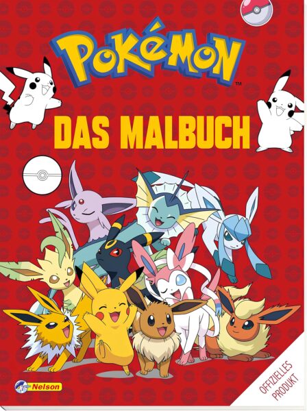Pokémon-Das-Malbuch-Malen-Zeichnen-Nelson