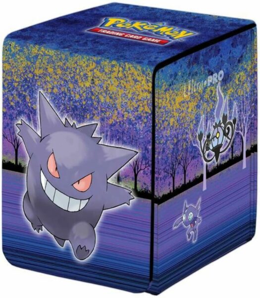 Pokémon-Deck-Box-Ultra-PRO-Haunted-Series-Gengar-Alcove-Flip