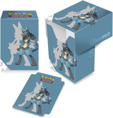Pokémon-Deckbox-Deck-Box-Lucario-Ultra-Pro-Karten-Sammelkarten-Zubehör