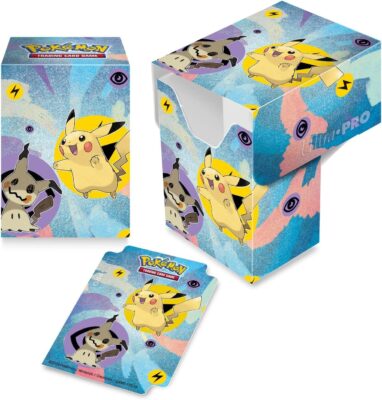 Pokémon-Deckbox-Deck-Box-Pikachu-Mimigma-Ultra-Pro-Karten-Sammelkarten-Zubehör