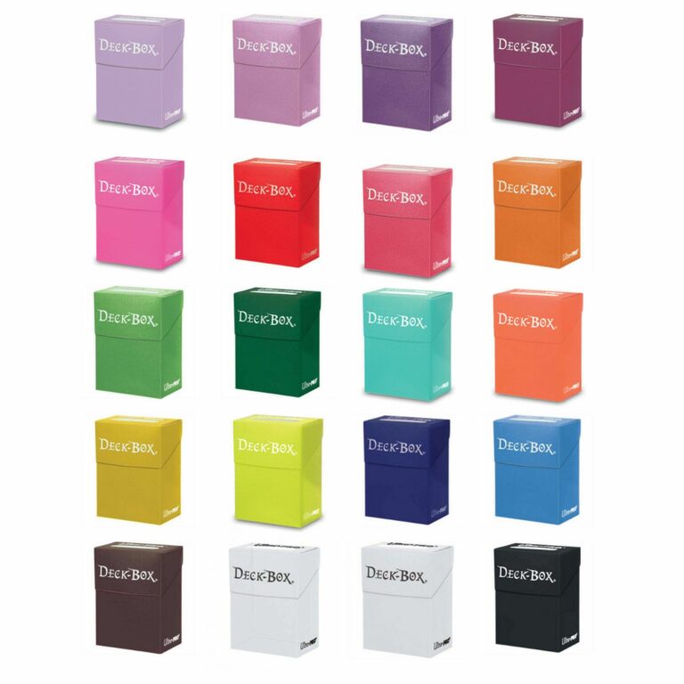 Pokémon-Deckbox-Deckboxen-Ultra-Pro-Einfarbig-Bunt-Karten-Sammelkarten-Zubehör