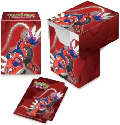 Pokémon-Deckbox-Karmesin-Pupur-Koraidon-Ultra-Pro