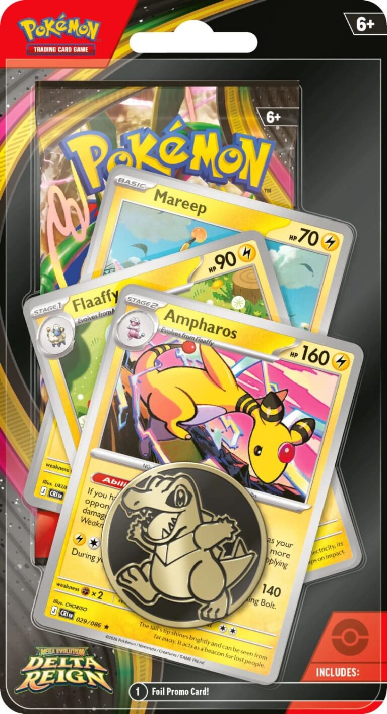 Pokémon-Delta-Reign-Herrschaft-Premium-Checklane-Blister-Ampharos-Englisch