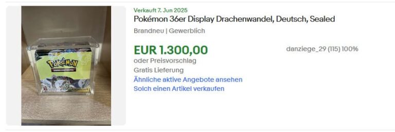 Pokémon-Drachenwandel-Booster-Display-Box-Wert-Preis-Juni-2025