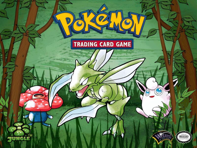 Pokémon-Dschungel-TCG-Sammelkartenspiel-Erweiterung-Set