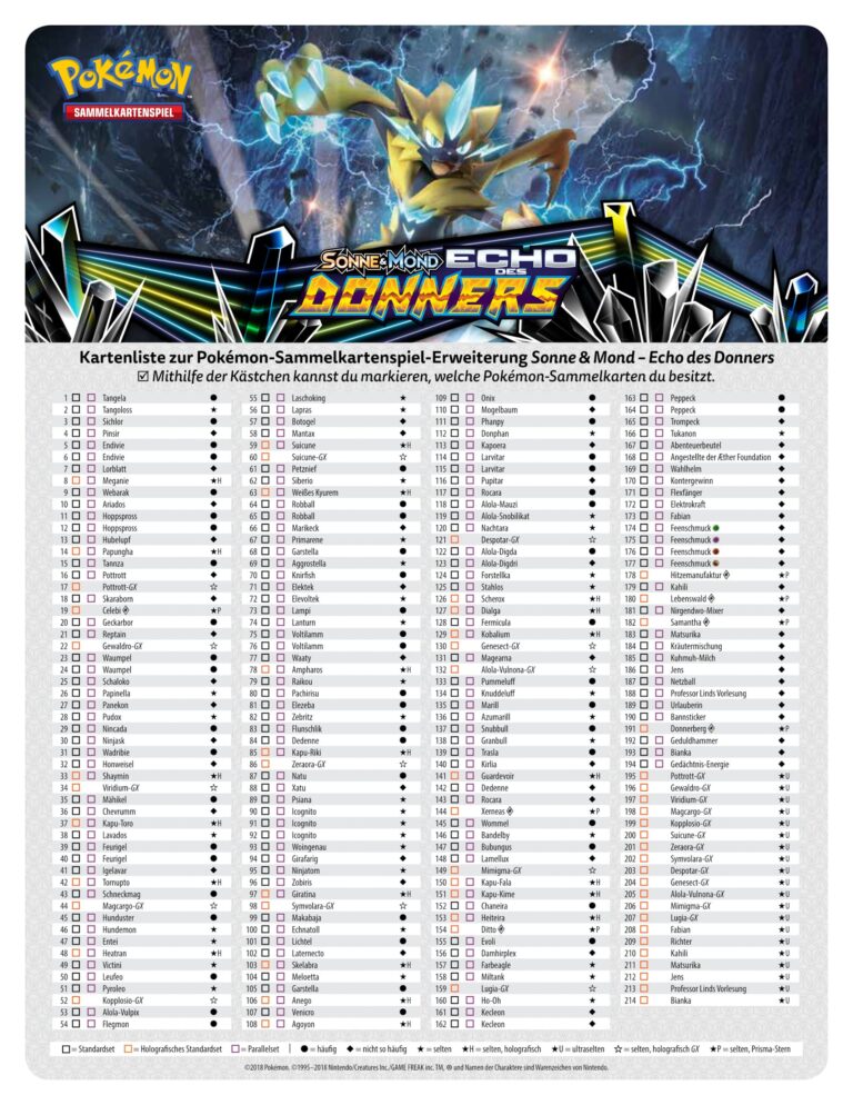 Pokémon-Echo-des-Donners-Kartenliste-Checkliste