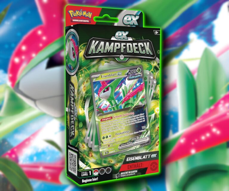 Pokémon-Eisenblatt-ex-Kampfdeck