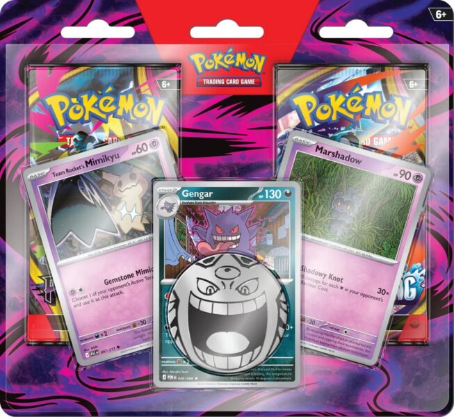 Pokémon-Enhanced-Aufgewerteter-2-Pack-Blister-Gengar-Team-Rockets-Mimikyu-Marshadow-TCG-2026-Englisch