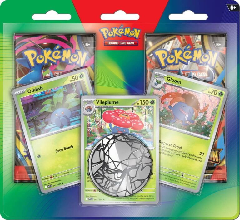 Pokémon-Enhanced-Aufgewerteter-2-Pack-Booster-Blister-Vileplume-Giflor-TCG-Sammelkartenspiel-2026-Englisch-neu