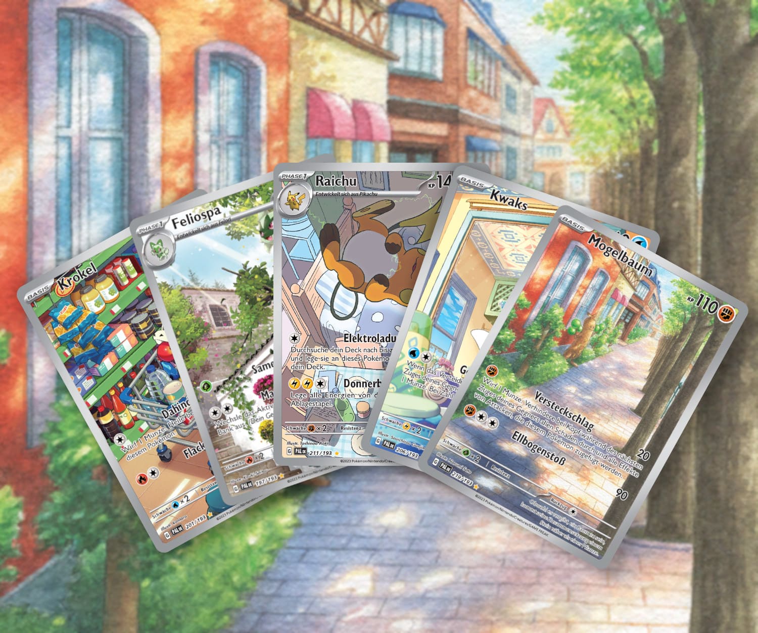 Pokémon-Entwicklungen-in-Paldea-Secret-Rare-Illustration-Karten