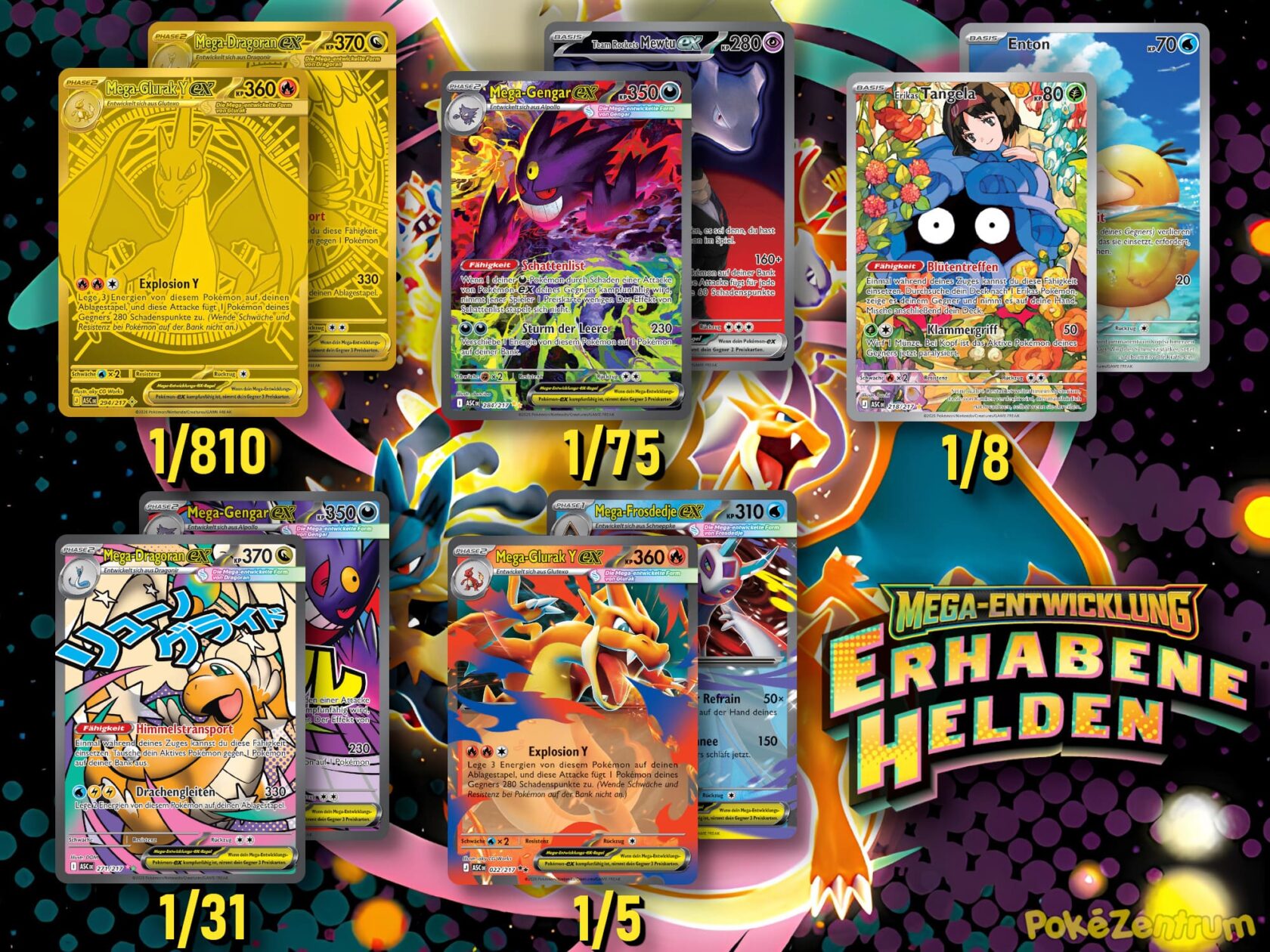 Pull Rates Infographic Pokémon