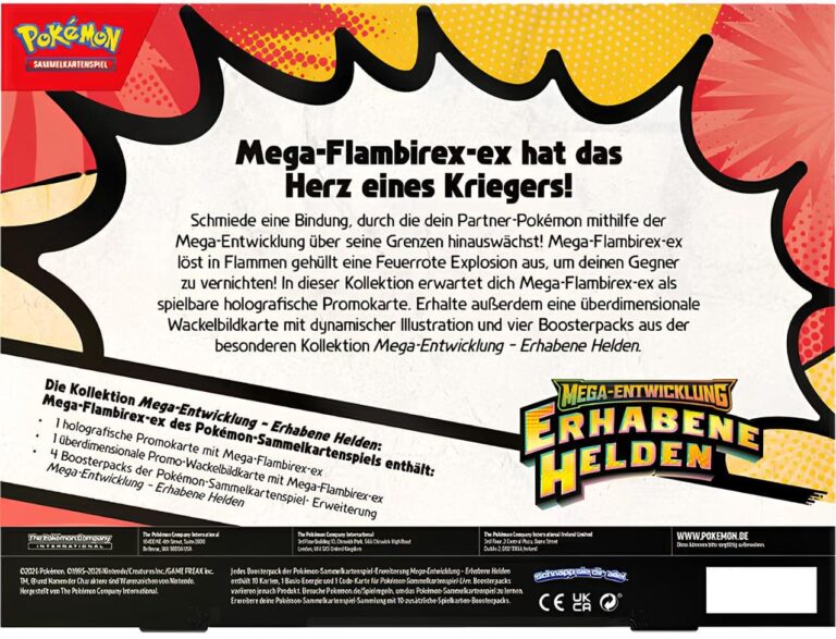 Pokémon-Erhabene-Helden-Mega-Flambirex-ex-Kollektion-Box-Deutsch-2
