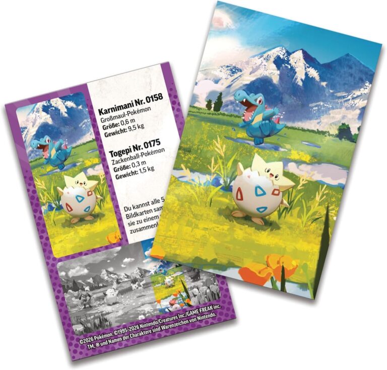 Pokémon-Erhabene-Helden-Mini-Tin-Box-Togepi-Deutsch-TCG-Bildkarte-1