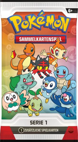 Pokémon-Erste-Partner-Illustration-Rare-Promo-Booster-Pack-Deutsch-Serie-1