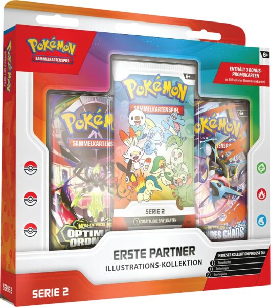 Pokémon-Erste-Partner-Illustrations-Kollektion-Serie-2-Box-30th-Anniversary-TCG-Deutsch-2026