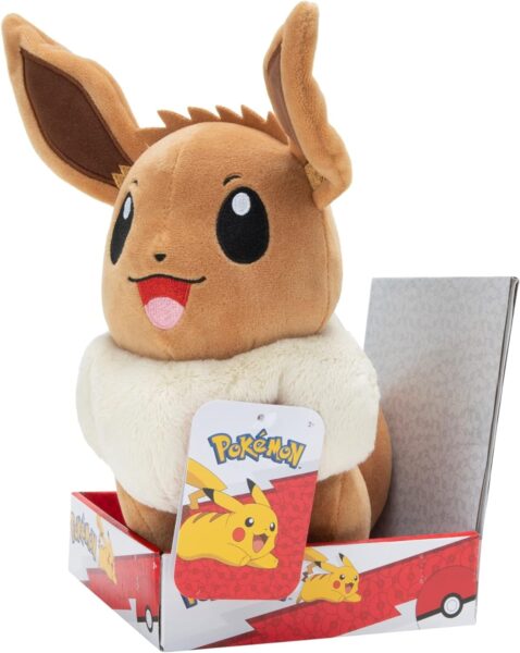 Pokémon-Evoli-Kuscheltier-Plüschtier-Stofftier-Plüschfigur-30cm-XXL