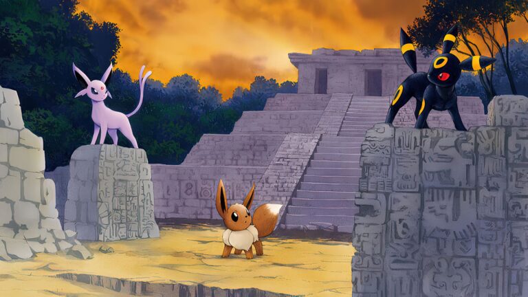 Pokémon-Evoli-Psiana-Nachtara-Neo-Discovery-Entdeckung-Artwork-TCG-Sammelkartenspiel-1