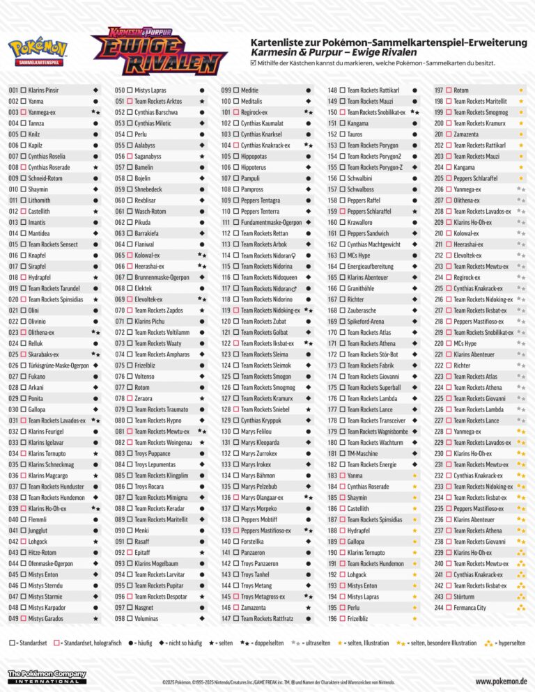 Pokémon-Ewige-Rivalen-Kartenliste-Checkliste-TCG-Sammelkartenspiel