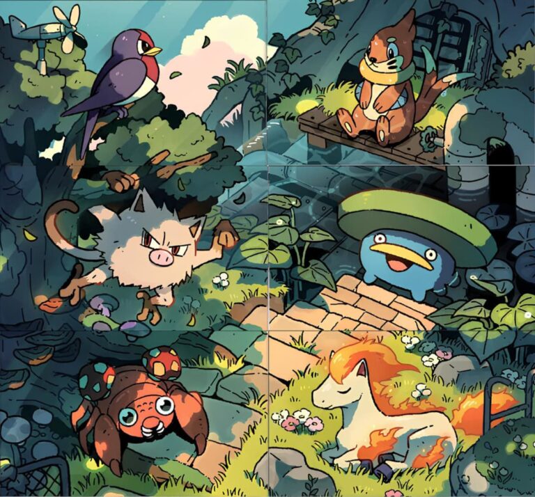 Pokémon-Ewige-Rivalen-verbundene-Illustration-Artwork-Pokémon-Karten