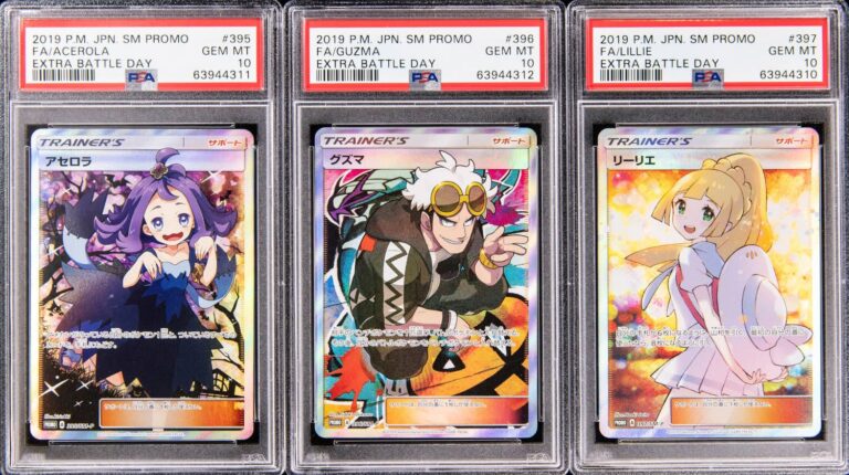 Pokémon-Extra-Battle-Day-Promo-Pokémon-Karten-Lillie-Japan-2019-PSA-10