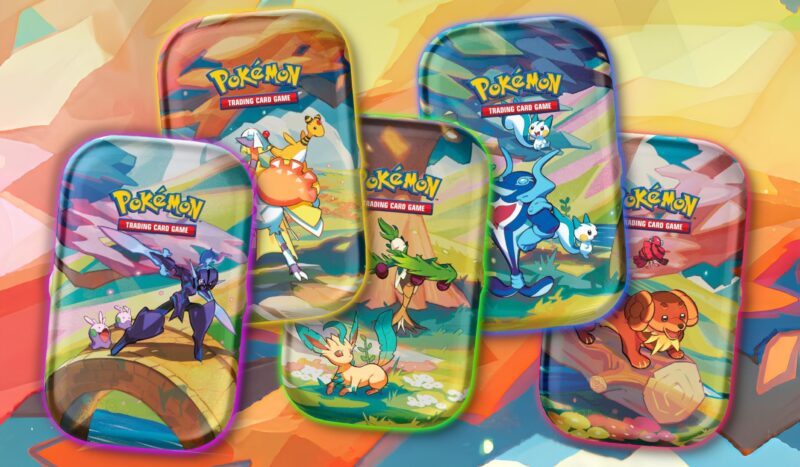 Pokémon-Farbenfrohes-Paldea-Mini-Tins-Tin-Boxen-2024-Sammelkartenspiel-TCG