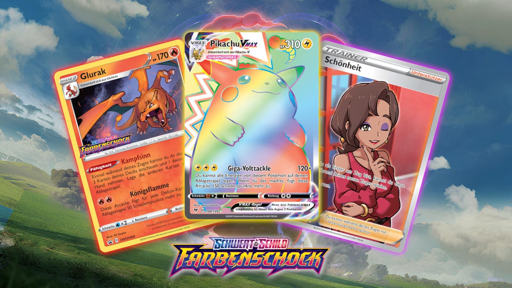 Pokémon-Farbenschock-Kartenliste-Kartengalerie