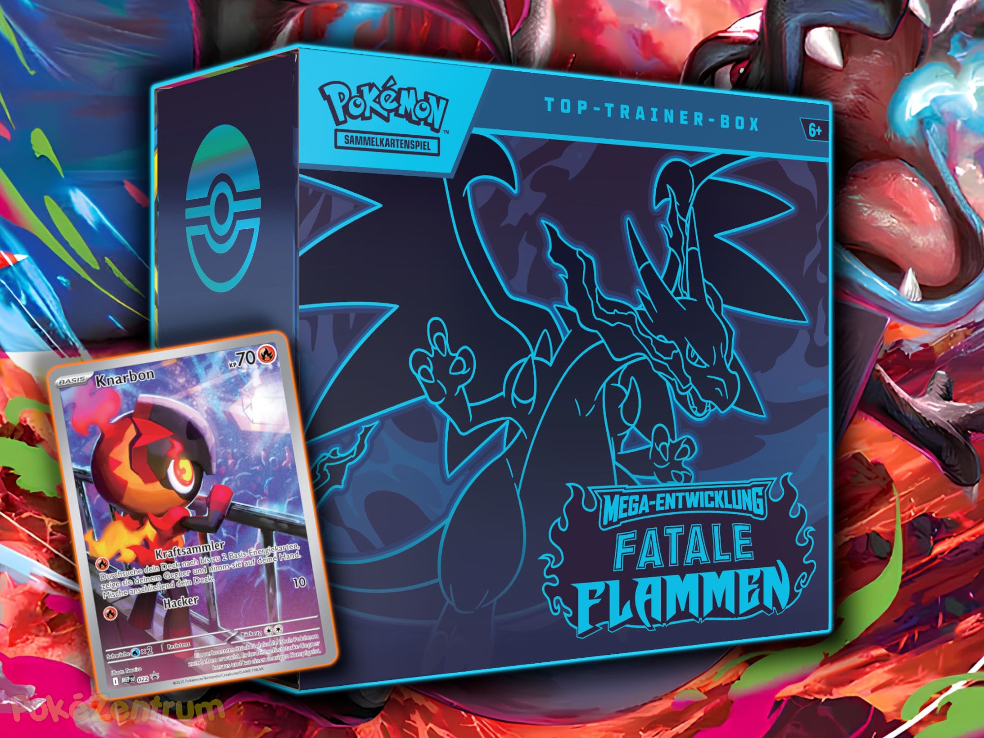 Pokemon-Fatale-Flammen-Phantasmal-Flames-Top-Trainer-Box-kaufen-2025-TCG-Sammelkartenspiel-neu