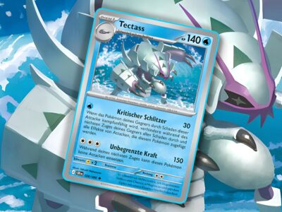 Pokémon-Fehlerhafte-Error-Karte-Tectass-Golisopod-Wachsendes-Chaos-Rising-Ninja-Spinner-TCG-2026