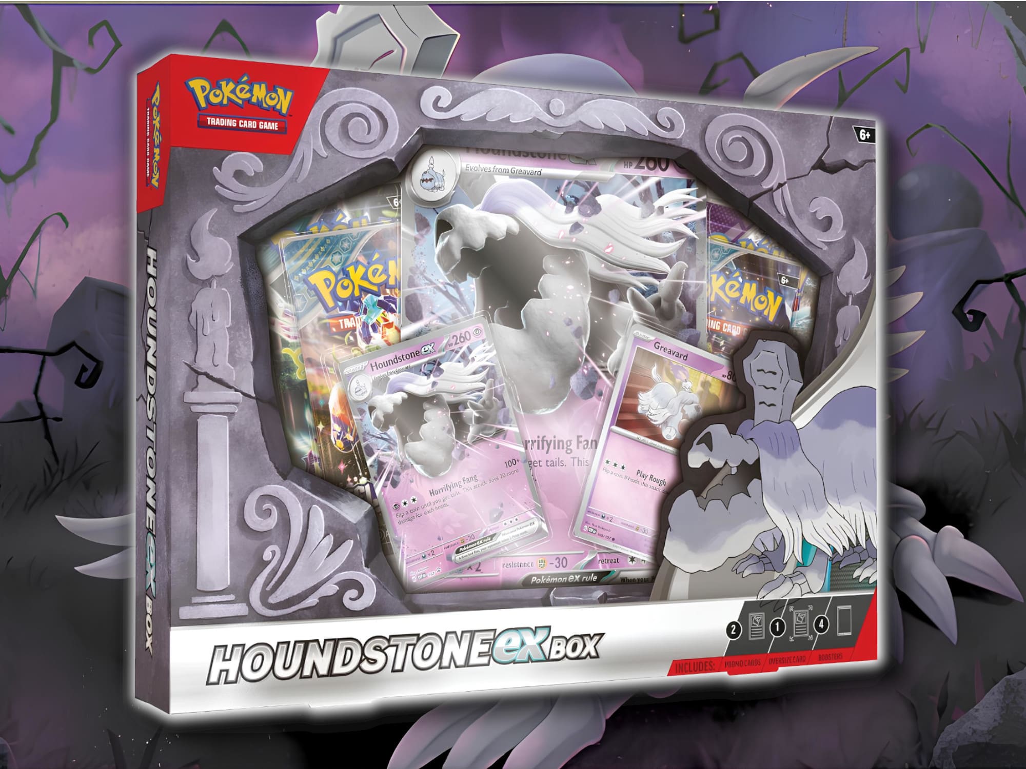 Pokémon-Friedwuff-ex-Kollektion-Houndstone-ex-Box