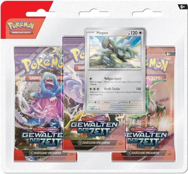 Pokémon-Gewalten-der-Zeit-3-Pack-Booster-Blister-Mopex-Deutsch