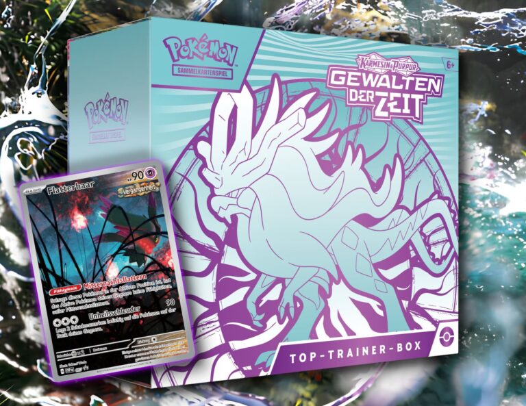 Pokémon-Gewalten-der-Zeit-Top-Trainer-Box-Windewoge-TCG-Sammelkartenspiel