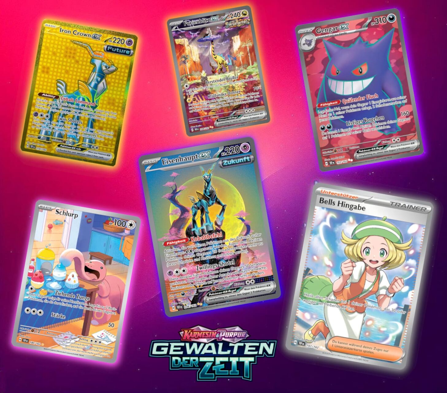 Alle SecretRare PokémonKarten aus "Gewalten der Zeit"! PokeZentrum