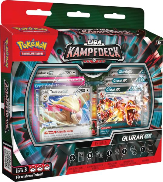 Pokémon-Glurak-ex-Liga-Kampfdeck-2024-Deutsch