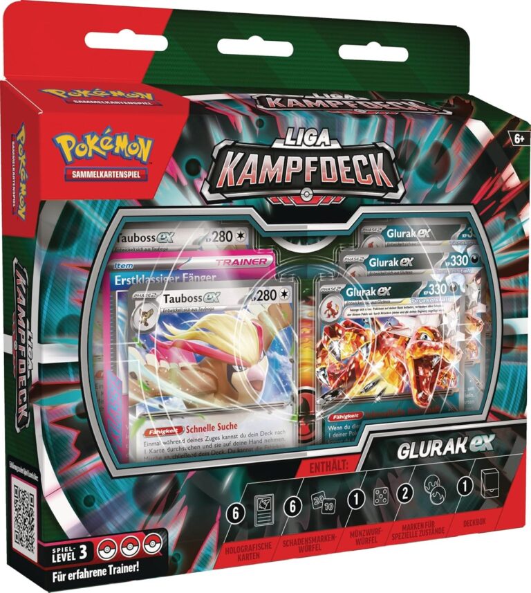 Pokémon-Glurak-ex-Liga-Kampfdeck-2024-TCG-Sammelkartenspiel