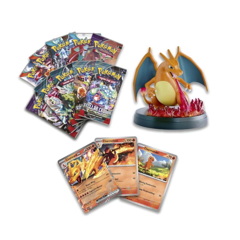 Pokémon-Glurak-ex-Super-Premium-Kollektion-Collection-Box-TCG-Charizard-2024-Deutsch-Inhalt
