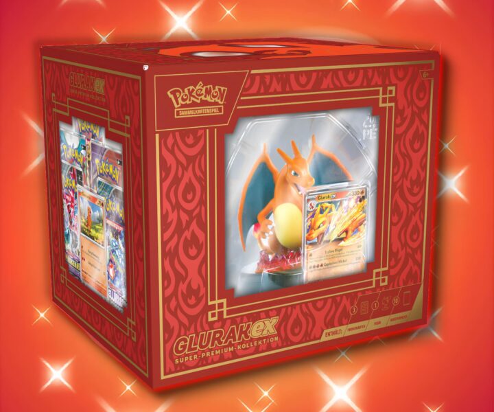 Pokémon-Glurak-ex-Super-Premium-Kollektion-Collection-Box-TCG-Charizard-Deutsch