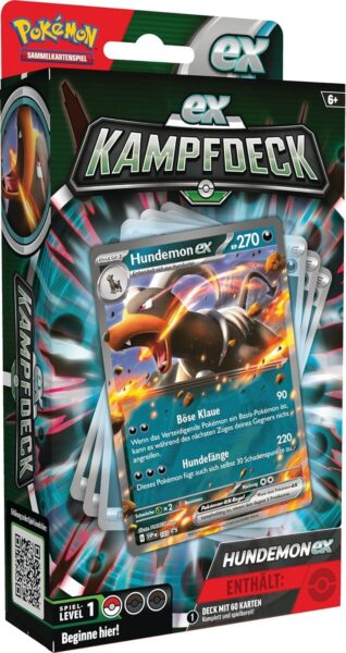 Pokémon-Hundemon-ex-Kampfdeck-Deutsch-TCG-Sammelkartenspiel