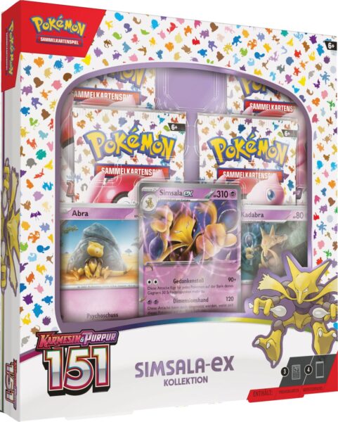 Pokémon-Karmesin-Purpur-151-Simsala-ex-Kollektion