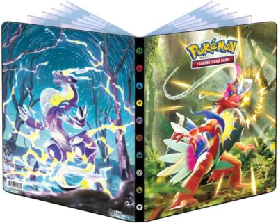 Pokémon-Karmesin-Purpur-Basis-Set-Sammelalbum-Binder-Ordner-Portfolio-Ultra-Pro-252-Karten