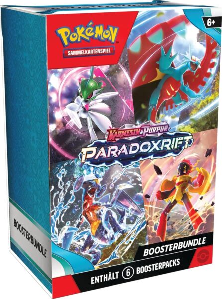 Pokémon-Karmesin-Purpur-Paradoxrift-Boosterbundle-Booster-Bundle-Deutsch